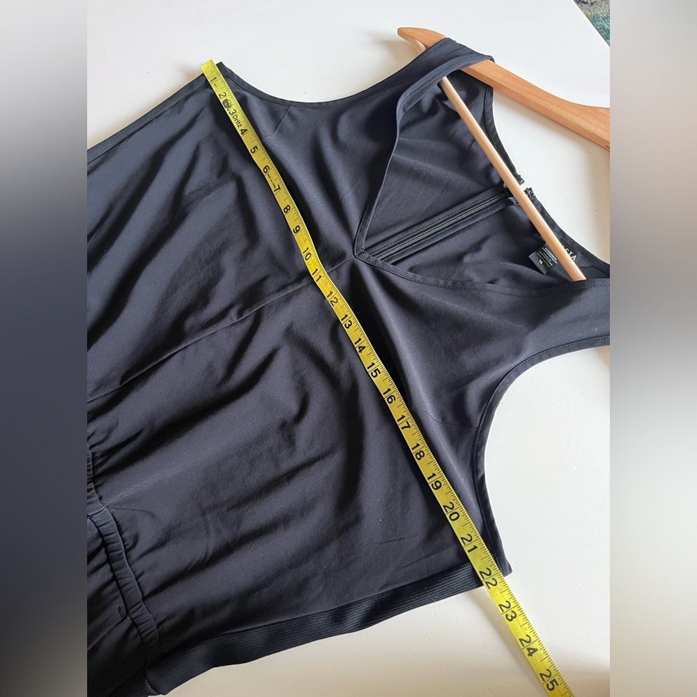 Athleta Brooklyn Jumpsuit Black Size 16 - Picture 7 of 10